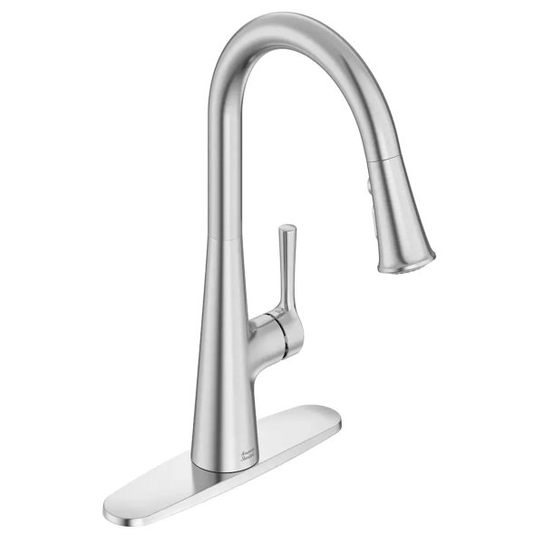 American Standard Southport Pull-Down Kitchen Faucet with Sprayer  1.8 GPM - Stainless Steel 7441300.075