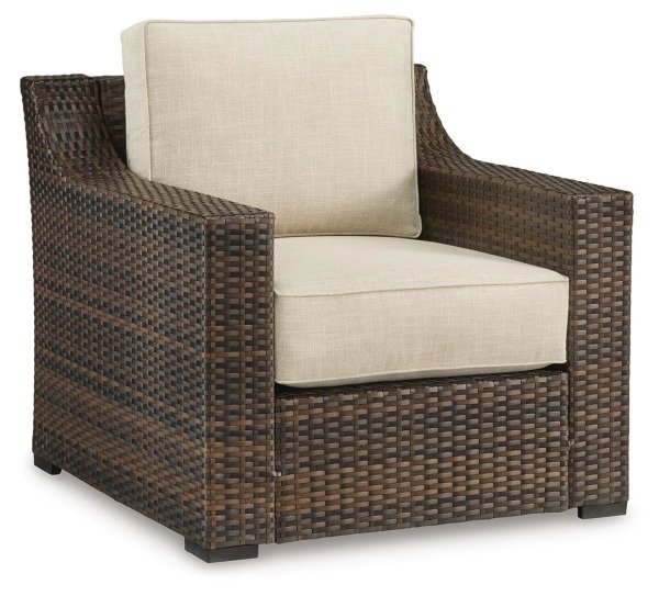 Ashley Wellingtons Peak Outdoor Lounge Chair with Cushion