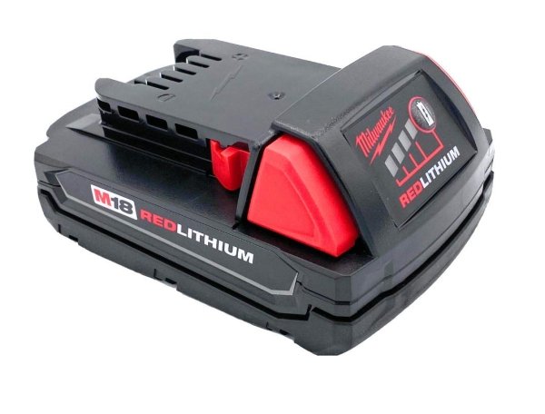 Milwaukee M18 1.5 Ah 18V Red Lithium Ion Battery 48.11.1815 for Impact Drill