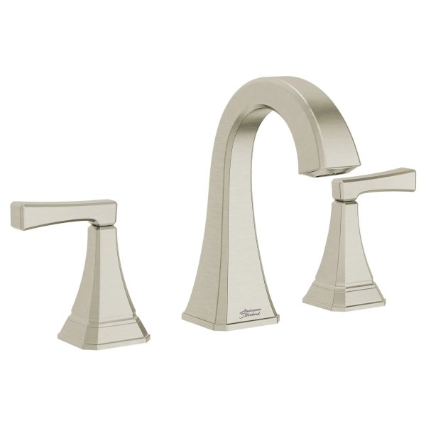 American Standard Crawford 8-Inch Widespread 2-Handle Bathroom Faucet 1.2 gpm/4.5 L/min With Lever Handles - Brushed Nickel