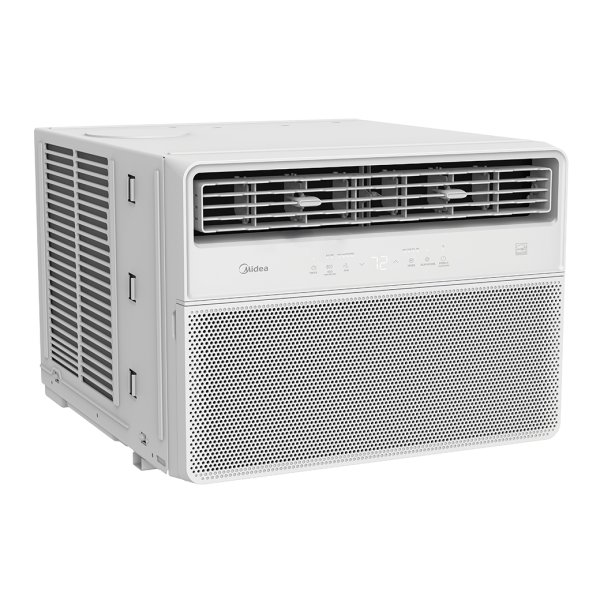 Midea 10,000 BTU DOE Smart Inverter Plus Window Air Conditioner, for spaces up to 450 sq. ft., Arctic White