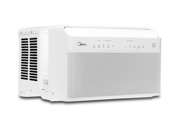 Midea U-Shaped Large Room Window Air Conditioner , Remote Included ( 115-Volt , 12000-BTU ), ArcticWhite