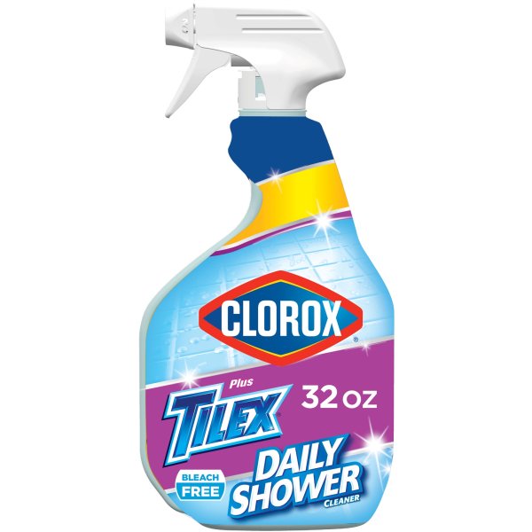 Clorox Plus Tilex Daily Shower Cleaner and Bathroom Spray  32 Fl Oz