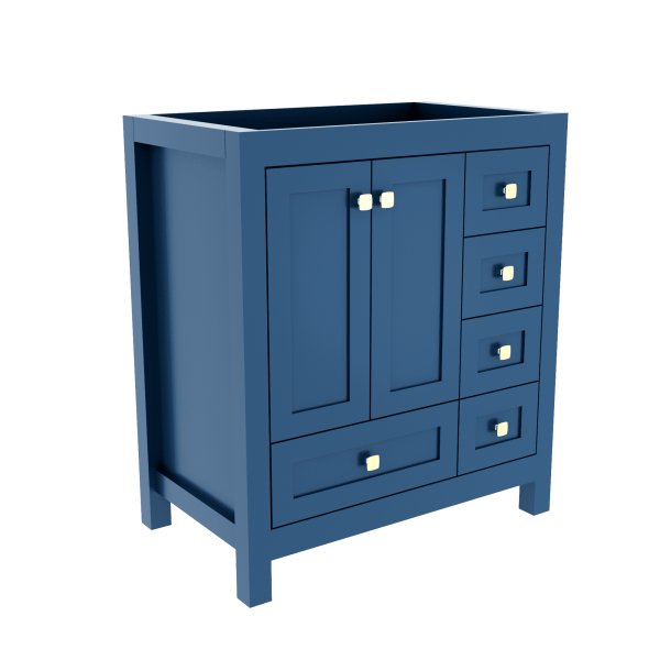 36" Bathroom Vanity - Blue