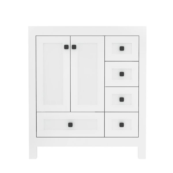 36" Bathroom Vanity - White