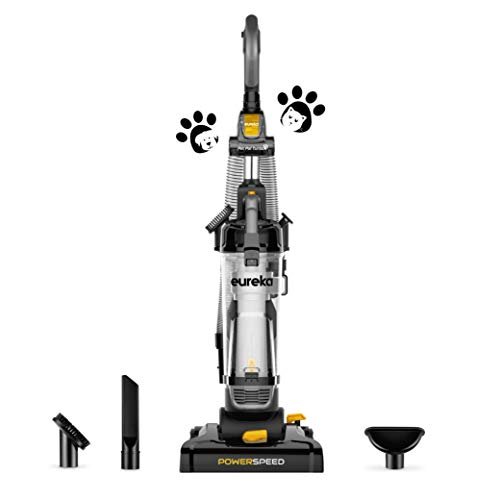 Eureka PowerSpeed Bagless Upright Vacuum Cleaner  Pet Turbo  Black