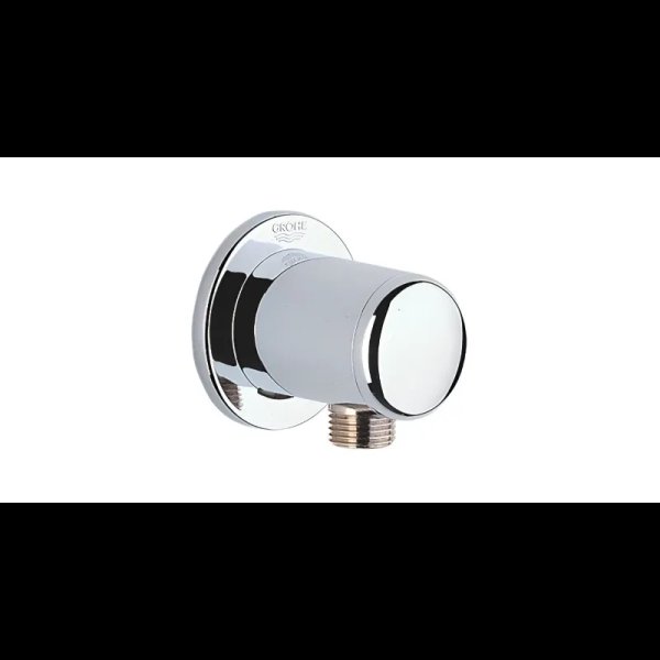 Grohe 28672000 Relexa Shower Wall Union, 0.5-Inch Threaded Connection